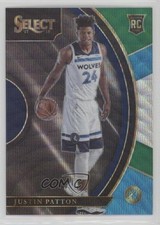 2017-18 Panini Select Concourse Tri-Color Prizm Justin Patton #26 09wc