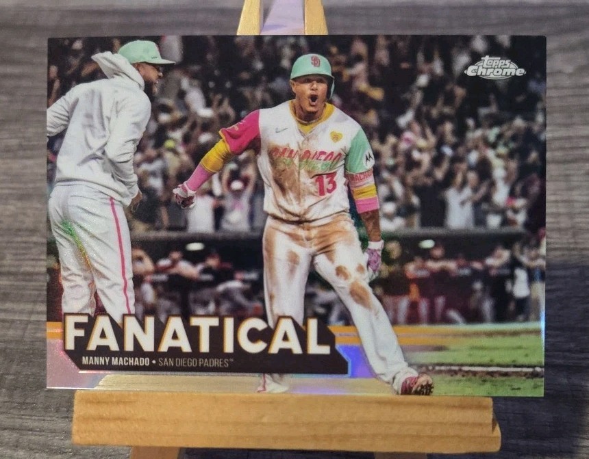Manny Machado - 2025 Topps Chrome Fanatical- San Diego Padres