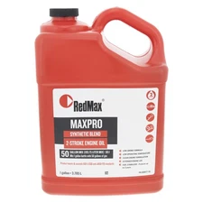 1 Gallon of RedMax Synthetic Blend 2 Stroke Cycle Oil w Fuel Stabilizer 50:1