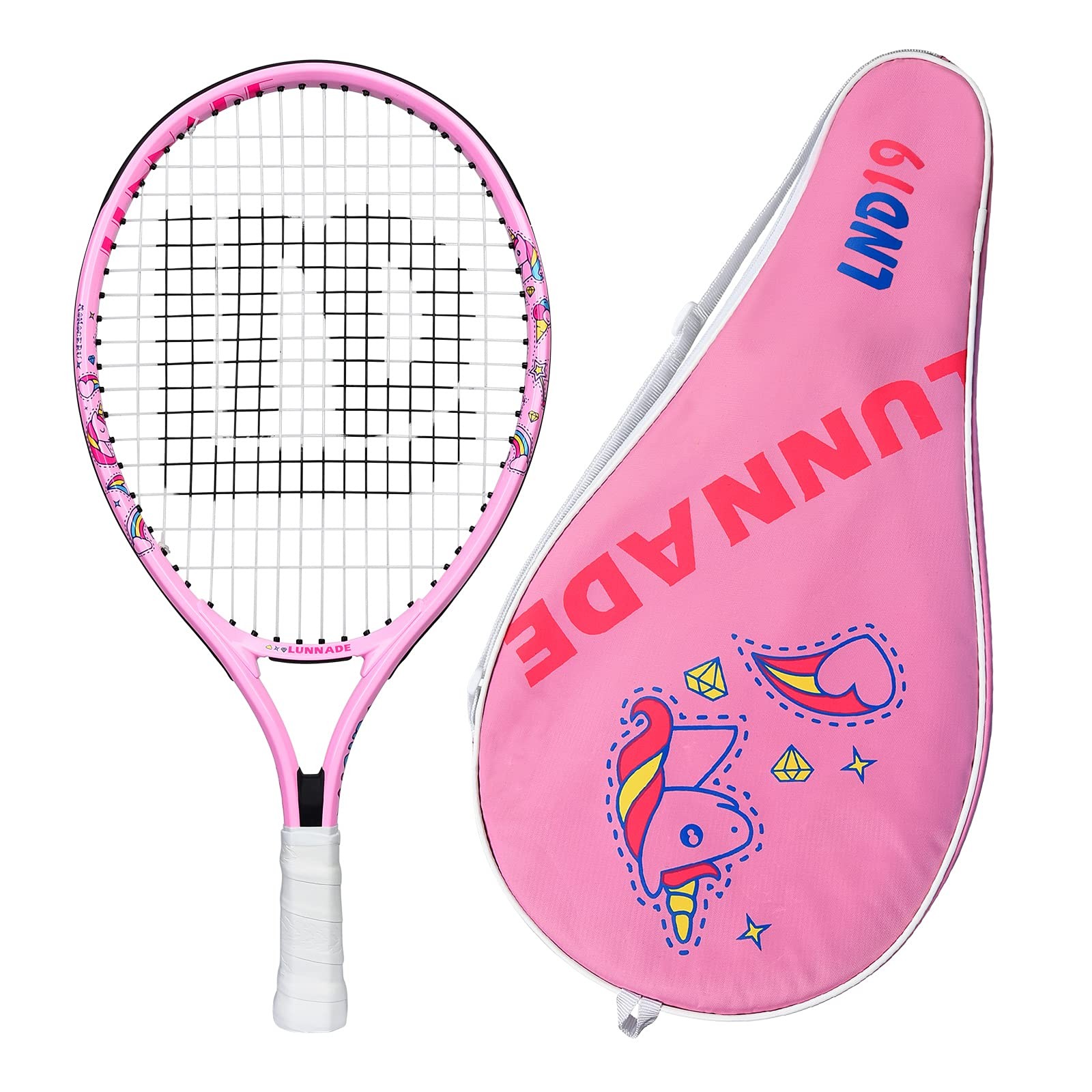 Tennis Racket for Kids Junior, 19/21/23/25 Inch Youth Tennis