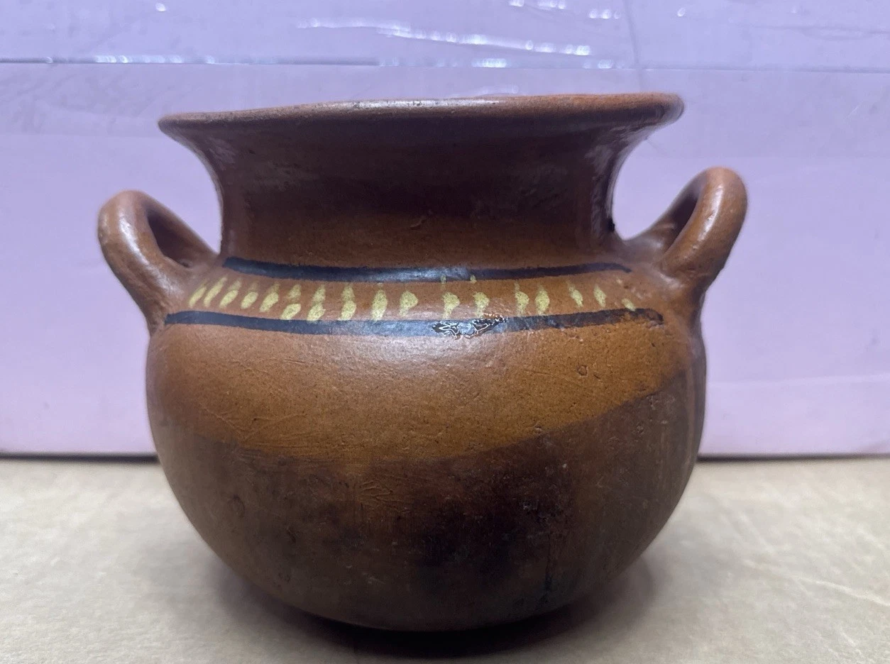 Traditional Mexican Clay Cooking Pot Olla – Barro de Cocina – Used