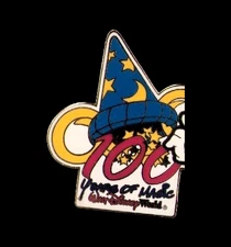 Sorcerer Hat - AMEX Flex White Glove 100 Years of Magic Pin