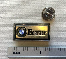 Beamer BMW Lapel Hat Tie Pin (Bavarian Motor Works)
