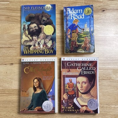 Lot of 4 Historical Chapter Books Middle Ages Classroom Homeschool Library