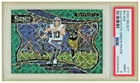 2024 Panini Select Bo Nix Snapshots Green Prizm #17 PSA 9 RC Denver Broncos /5