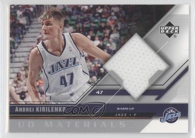 2005-06 Upper Deck UD Materials Andrei Kirilenko #UDM-AK 0a1