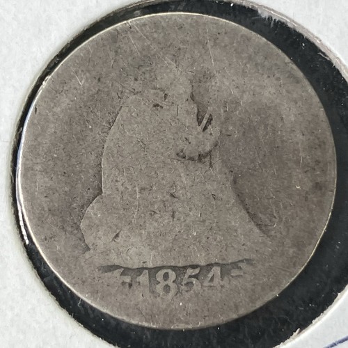 Set Frecce 1854 Sedute Liberty Argento Quartiere Povero Tipo Lowball - Foto 3 di 4