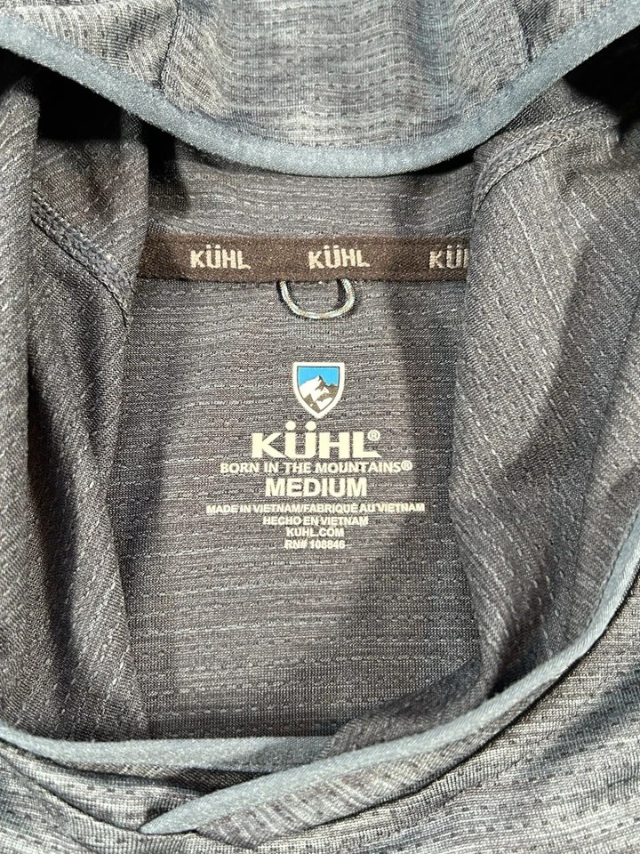 Kuhl Engineered Hoody Mens Medium Lightweight Outdoors Performance UV Protection - Image 2 of 4