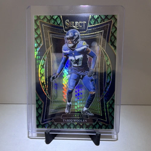 2024 Panini Select Concourse Tariq Woolen Seahawks Dragon Scale Prizm #95 /81