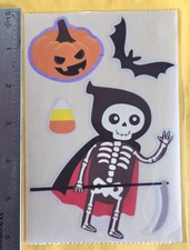 Happy Halloween Window Clings Sheet Size 4x6" 