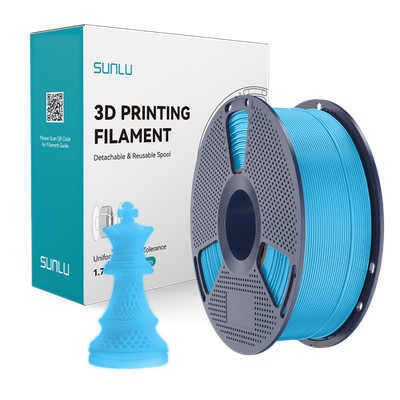 SUNLU Glow In The Dark PLA Filament Luminous 3D-Drucker Verbrauchsmaterial Blau