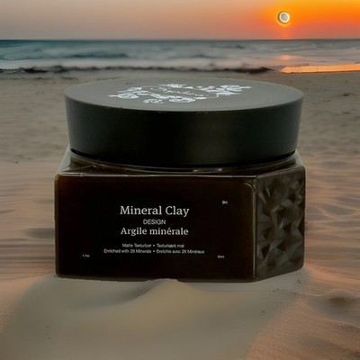 Saphira Mineral Clay DESIGN Matte Texturizer 3 oz~Arrives Wrapped for Xmas!