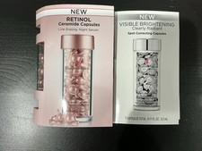 ELIZABETH ARDEN Retinol and Brightening Capsules- 7 Capsules Each New 14 Total