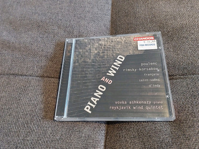 Piano And Wind Vovka Ashkenazy CD VGC 