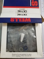 Genuine WELLS Carburetor Kit [1Pack] Part# CK719C- NEW