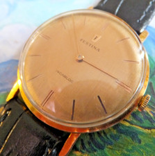 Festina Minimalist Lined Dial Dress Watch 1960