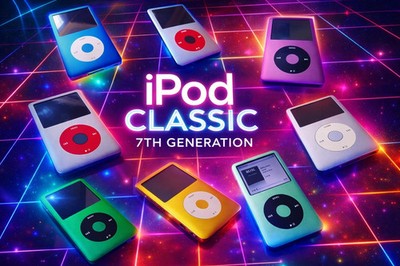 NEW- Sealed Apple iPod Classic 7th Gen 160/256 512GB/1TB/2TB All