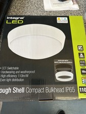 Integral LED Tough Shell Compact Bulkhead IP65 CCT switchable Brand New In Box