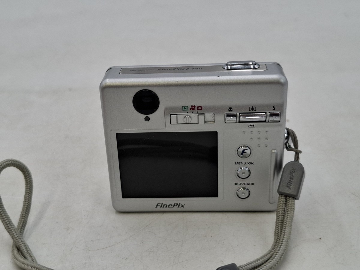 Fujifilm FinePix F Series F440 4.1MP Digital Camera - Silver