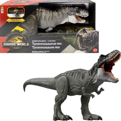 TREX フィギュア Jurassic World Rebirth Super Colossal Tyrannosaurus Rex Action