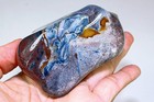 1022Ct Blue Fire Bi Color Pietersite Polished Nugget Rough Specimen YBDAA29 — photo 3