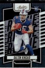 2023 Panini Absolute #113 Dalton Kincaid Spectrum Red #/100