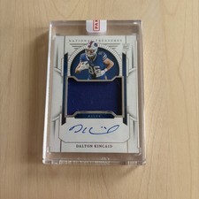 2023 National Treasures Dalton Kincaid True Rookie Patch Auto RPA /99 Bills RC