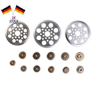 14* Motor Gear Alloy Pinion Cogs For 1/10 Sakura CS S XIS D4 RC Model Car Part