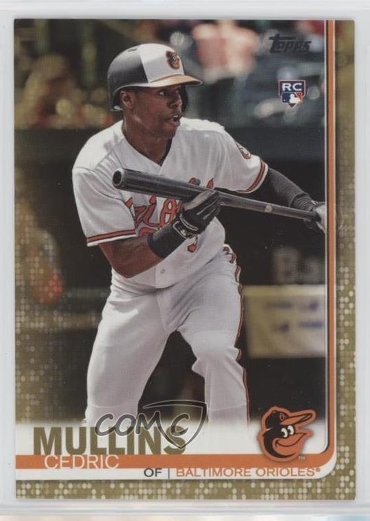 2019 Topps Gold 939/2019 Cedric Mullins #318 0zg4