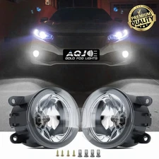 Pair Front Bumper LED 6000k Fog Light Driving Lamp For SUBARU WRX 2015-2021