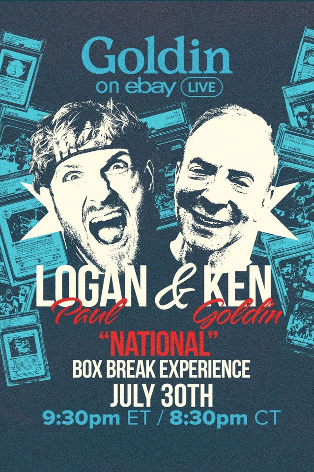 Logan Paul & Ken Goldin "National" Box Break Experience
