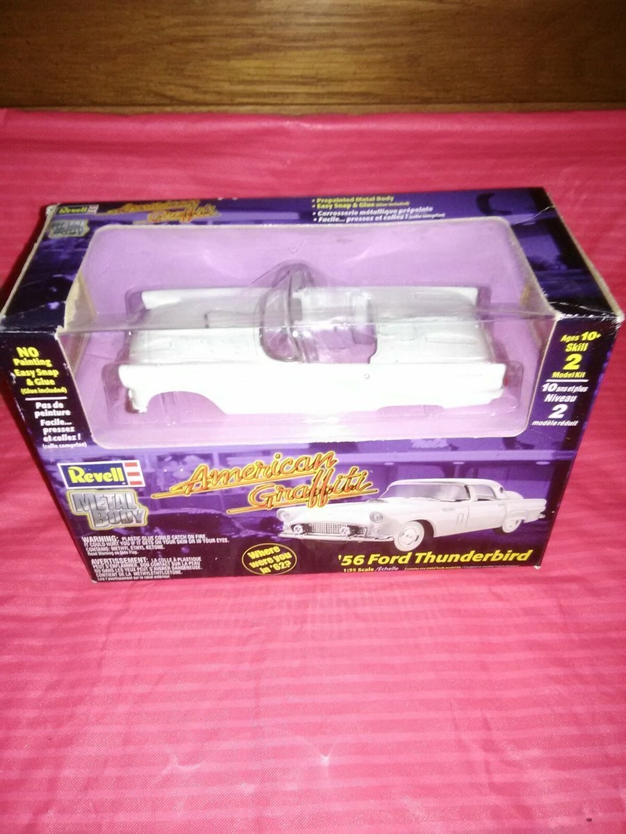 ④ Hotwheels Revell American Graffiti Revell American Graffiti Mysterious Blonde's '56 Ford Thunderbird