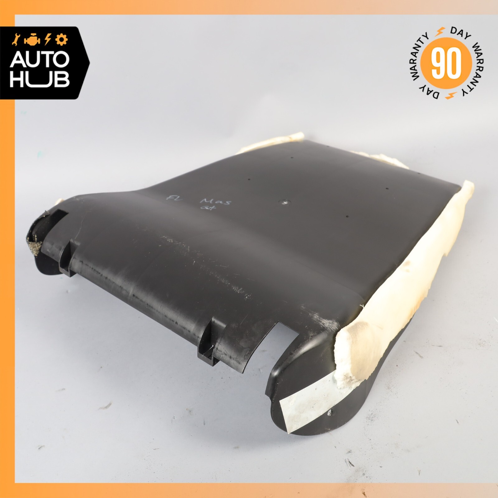 08-12 Maserati GranTurismo S M145 Left Side Seat Backrest Cover Panel Trim OEM