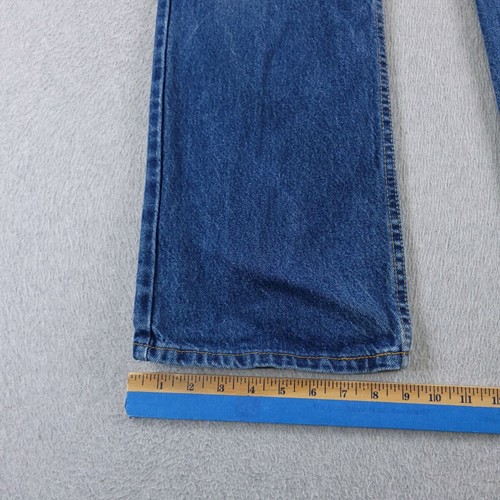 Vintage Levis 517 Jeans Herren 33X30 Bootcut 90er Orange Tab Made in USA Etikett 36X30 - Bild 4 von 14