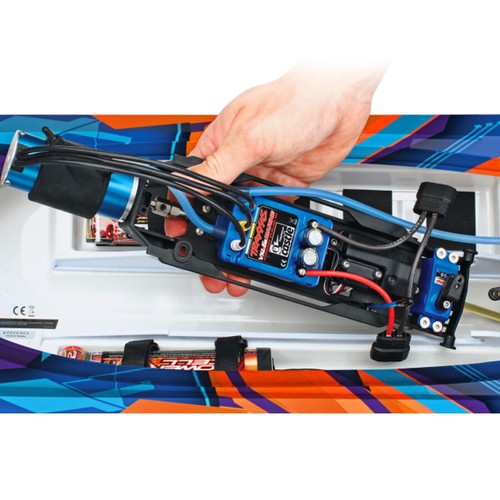 Traxxas # TRX57046-4GRNR Catamaran DCB M41 Racing Boat Orange SPAR SET OF 2 - Picture 3 of 4