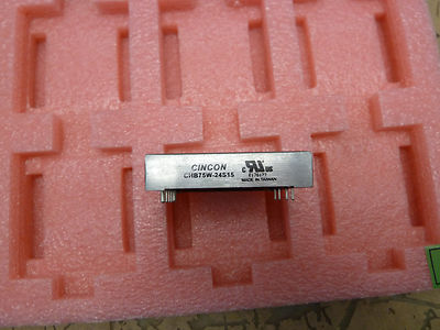 Cincon 49.5 to 75 WATT 4 : 1 INPUT DC-DC converter CHB75W-24S15 [#25-X.1]