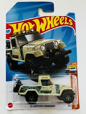 2023 HW '67 Jeepster Commando HW Hot Trucks 2/10 Card #94/250
