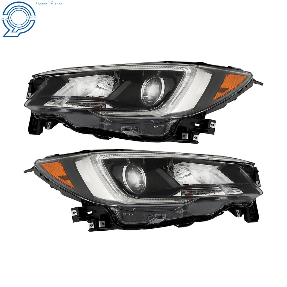 Headlight Set For Subaru Outback Legacy 2018-2019 Halogen Driver&Passenger Side Foto 4 de 4