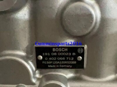 NEW BOSCH 0402066712 PES6P120A120RS3358 CUMMINS 6CT 8.3L