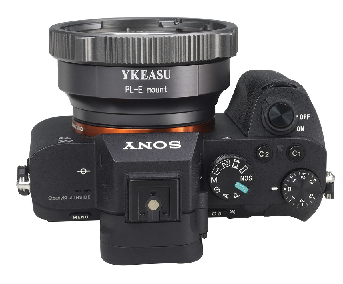 PL-E PL-NEX Lens Adapter Ring for Movie PL-Lens to Sony E NEX