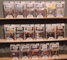 HUGE RARE LOT of Star Wars Comic Action Figur...