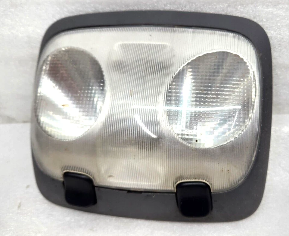 Ford DOME LIGHT doble lente gris oscuro corona Victoria Mustang Explorer 87-01 OEM Foto 2 de 4