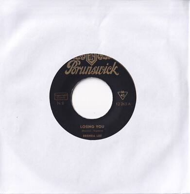 Brenda Lee   Losing You / He's So Heavenly 7'' 45 Brunswick (12 263)