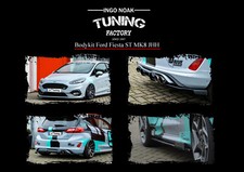 Bi Bodykit Spoiler Heckdiffusor Schweller aus ABS für Ford Fiesta ST MK8 JHH ABE Bi Bodykit Spoiler Heckdiffusor Schweller aus ABS für Ford Fiesta ST MK8 JHH ABE