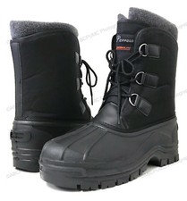 New Men's Winter Snow Boots Waterproof Insulated Thermolit Heavy Duty Warm Shoes