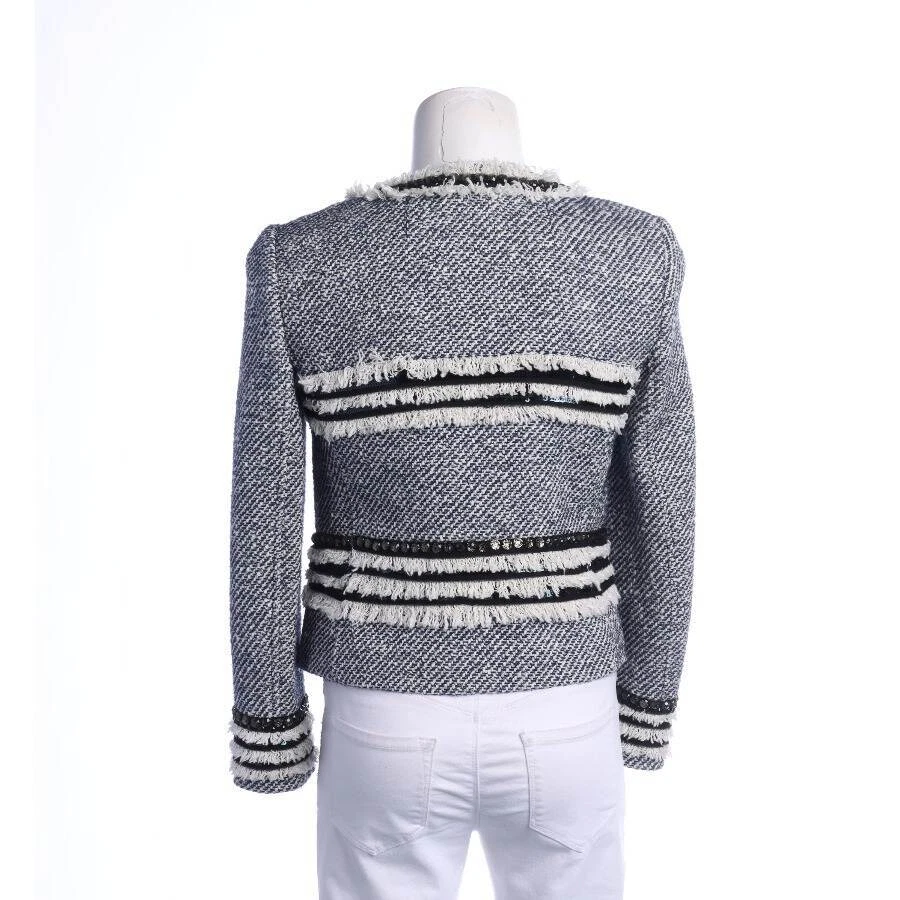 Giacca da mezza stagione Tory Burch blu bianco 32 US 2