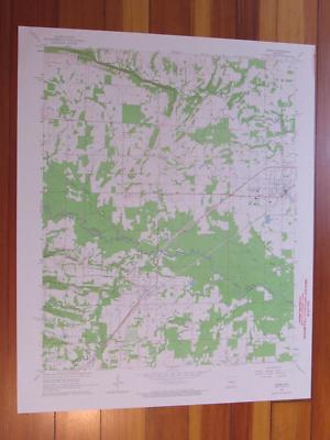 Beebe Arkansas 1964 Original Vintage USGS Topo Map | eBay