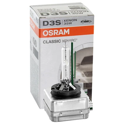 OSRAM D3S CLASSIC Xenarc Xenon Brenner 6200K 3200 lm Birne 66340CLC - Bild 1 von 4