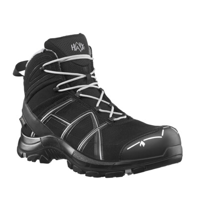 Haix  BLACK EAGLE Safety 40 mid/black-silver UK 3.0-15.0 / EU 35-51 Art. 610019