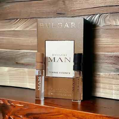 Bvlgari Double Set: Man Terrae Essence & Man in Black 1.5 ml edp